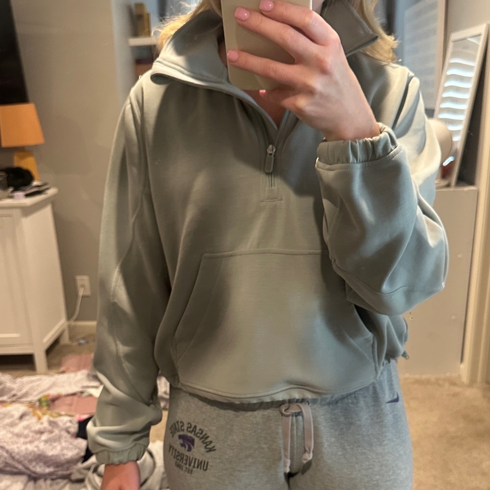 Lululemon Half-Zip Pullover - light green
